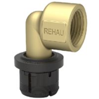 Rehau 13602331001 - Raccord union FASTLOC 90° 20x3/4F