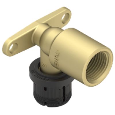 Rehau 13602421001 - 90 long terminal with FASTLOC flange 16x1/2F