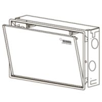 Rehau 11065781001 - Caja empotrada para colector 7+7 50x25x8-11 cm