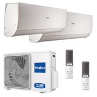 Haier Dual Split Flexis Plus Air Conditioner 12000+12000 BTU