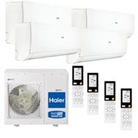 Haier Quadri Split Air Conditioner Flexis Plus 9000+12000+12000+15000 BTU