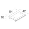Disano 13290600 - switch support 6030