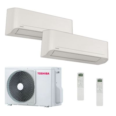 Aire acondicionado Toshiba Seiya Classic Dual Split 7000+7000BTU