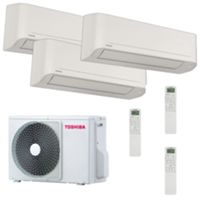Climatizador Toshiba Seiya Classic Trial Split 9000+9000+12000BTU