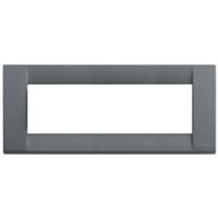 Idea - Classic 6-seater metal plate in slate