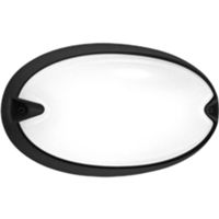 Prisma 005702 - plafoniera CHIP OVALE 25 E27 21W nero