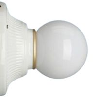 Plafonnier en porcelaine travaillée Ø 300 IP65