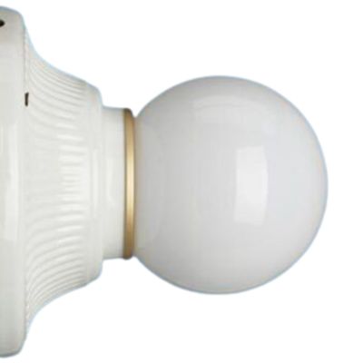 Plafón de porcelana trabajada Ø 300 IP65