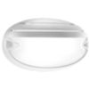 Prisma 005706 - plafonnier CHIP OVALE 25/GRILL E27 21W blanc