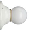 Worked porcelain ceiling light Ø 350 IP65
