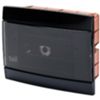 Gewiss GW40225TN - Cuadro eléctrico de empotrar negro 8M 40 CDI