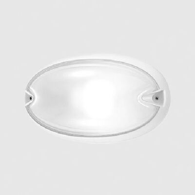 Prisma 005780 - ceiling light CHIP OVALE 30 E27 30W white