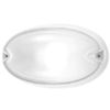 Prisma 005780 - plafoniera CHIP OVALE 30 E27 30W bianco