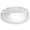 Prisma 005786 - plafonnier CHIP OVALE 30/GRILL E27 30W blanc