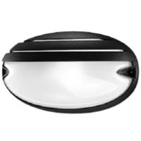 Prisma 005787 - plafoniera CHIP OVALE 30/GRILL E27 30W nero