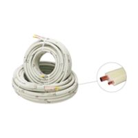Tecnosystemi 11110012 - tubo de cobre 1/4+1/2 es. Línea superior de 10 mm a 20 m