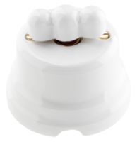 Inversor de porcelana redondo