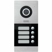 Ave VIIP-PE4 - 4-button audio/video plate IP V44 SMART