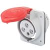 Gewiss GW62209H - Prise encastrable 3P+T 16A 400V 6H IP44