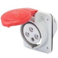 Gewiss GW62209H - Toma empotrable 3P+T 16A 400V 6H IP44
