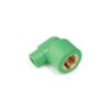 Giacomini H130Y023 - gomito 90 in PP-R 20 x 1/2 MF