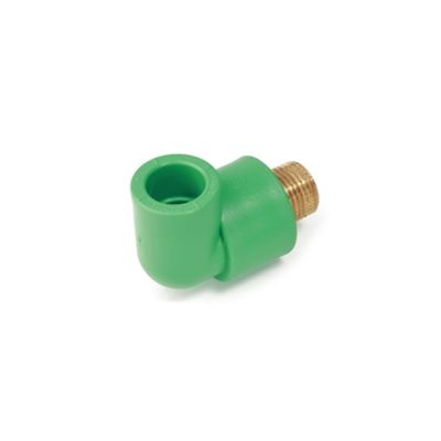 Giacomini H127Y033 - 90 elbow in PP-R 25 x 1/2 M