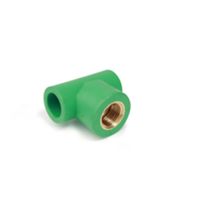 Giacomini H154Y232 - Threaded tee fitting F in PP-R 20 x 1/2 x 20