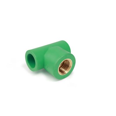 Giacomini H153Y343 - Raccord fileté en T M en PP-R 25 x 3/4 x 25