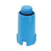 Giacomini H163Y033 - tappo prova impianto 1/2 blu