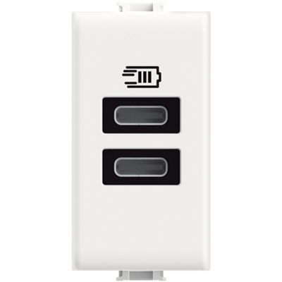 Matix - Chargeur USB Type-C+C