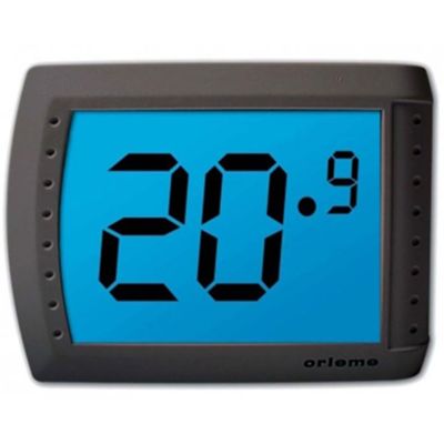 Orieme VISIO A - Termostato de pared con pantalla táctil antracita