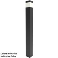 Mareco 1031201N - Farola EASY LUX SQUARE 10W negra