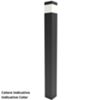 Mareco 1031101N - Lampadaire EASY LUX SQUARE 10W noir
