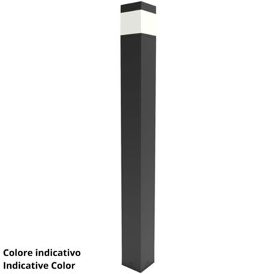 Mareco 1031101N - Farola EASY LUX SQUARE 10W negra