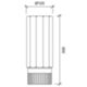 Mareco 1310101B - ZAP street lamp black
