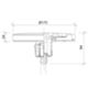 Mareco 1062184N - lampione COLED TP nero