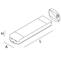 Novalux 16905.99 - Actuador de 4 canales para RGB+W 24V IP20