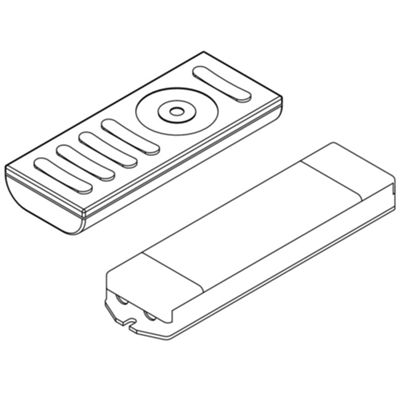 Novalux 16901.99 - Kit de control de tira LED RGB 24V IP20