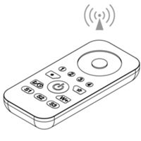 Novalux 16906.99 - Mando a distancia de 4 zonas blanco