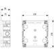 Vimar V53708 - plasterboard flush-mounted box 8M V53