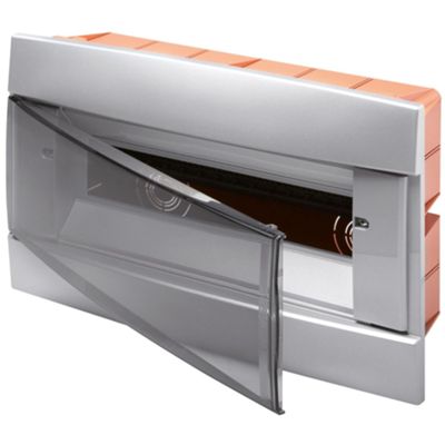 Gewiss GW40237VT - Cuadro de distribución de empotrar titanio 4M 40 CDI