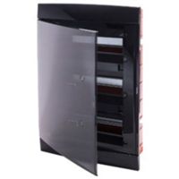 Gewiss GW40239TN - Cuadro eléctrico de empotrar 36M negro 40 CDI