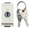 Idea Bianco - interruttore bipolare 2P 16A con chiave