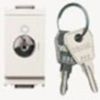 Idea Bianco - interruttore bipolare 2P 16A con chiave
