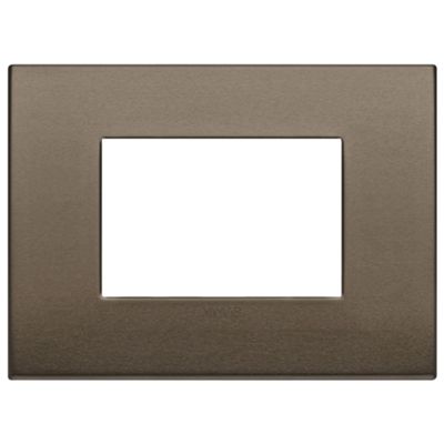 Vimar 19653.17 Arke - placca 3 moduli bronzo scuro