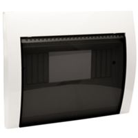 Ave 53T05BG - 5M white Banquise flush-mounted switchboard