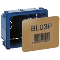 Ave BL03P - Boîtier d'encastrement 138x108x52 mm