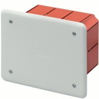 Gewiss GW48003 - Boîte encastrée avec couvercle 118x96x70 mm