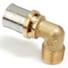 Giacomini RM127Y033 - 90° male curved fitting 1/2 x (16 x 2)