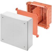Gewiss GW48227 - Boîtier encastré avec couvercle 260x260x121 mm